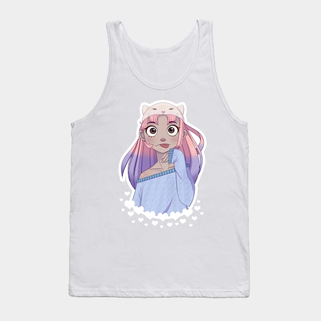 Silly Girl Tank Top by FilmDizzy